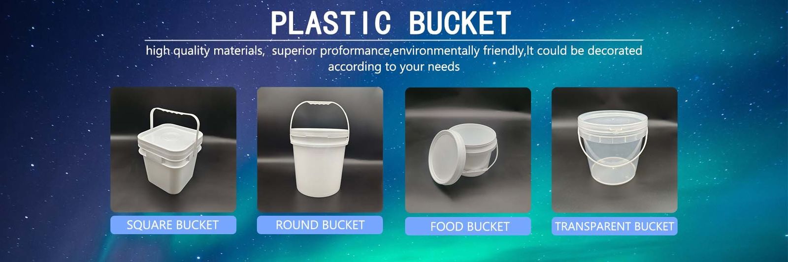 PPプラスチックバケツ