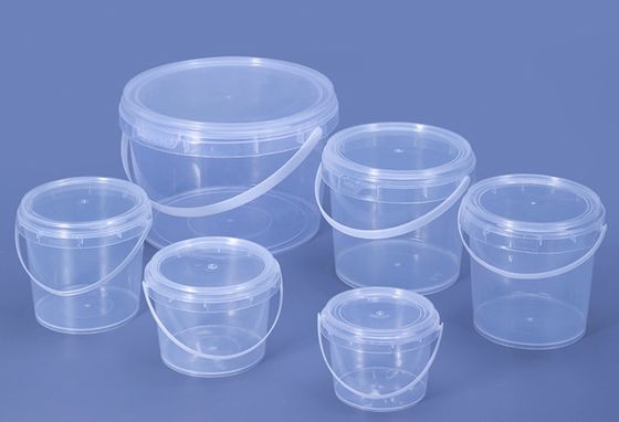 品質  ISO9001 20l Transparent Plastic Bucket With Thermal Transfer Application 工場