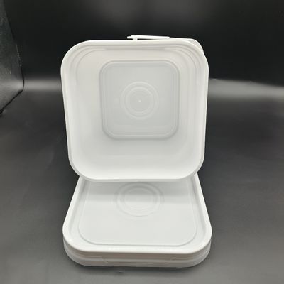 100% PP 2L 3L 5L 10L 方形プラスチックバケツ 防落スクリーン印刷