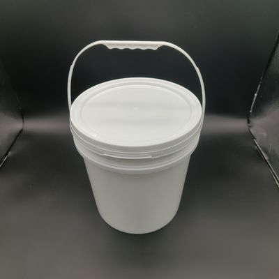 丸いPPプラスチックバケツ 5ガロンポリプロピレンバケツ 金属ハンドル