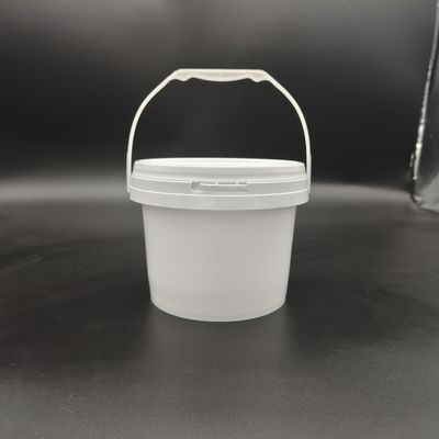 1L-25L PP 食品保管用 蓋付きプラスチックバケツ IML印刷