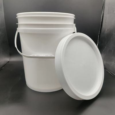 ISO9001 認定 化学 貯蔵 蓋付き 20L プラスチック バケツ