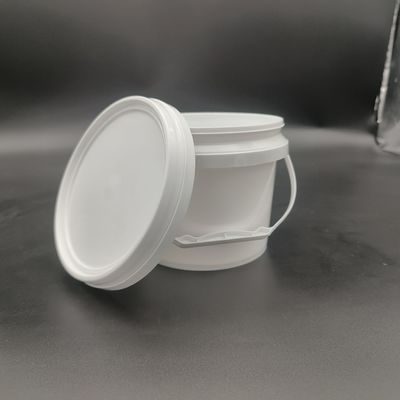 PP素材 1リットルのプラスチックバケツ 蓋付き 紫外線耐性 腐食防止