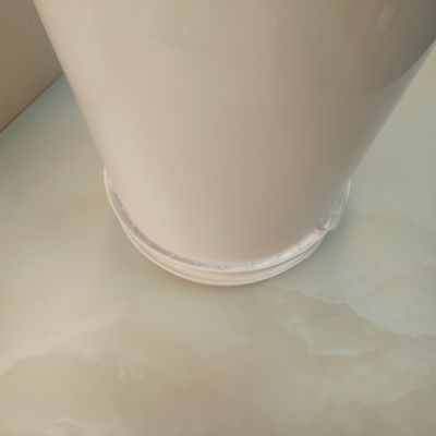 食品グレード 5 ガロン 蓋付き 白いプラスチックバケツ 積み重ね 可再生