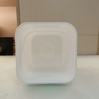 ポリプロピレン PP 10l 立方 プラスチック バケツ 蓋 無毒