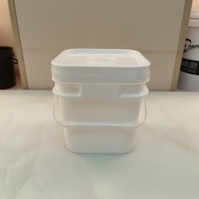 ポリプロピレン PP 10l 立方 プラスチック バケツ 蓋 無毒