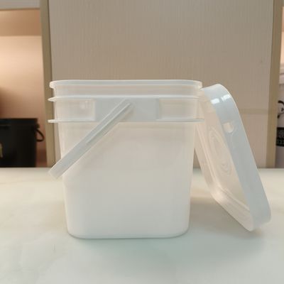 ポリプロピレン PP 10l 立方 プラスチック バケツ 蓋 無毒