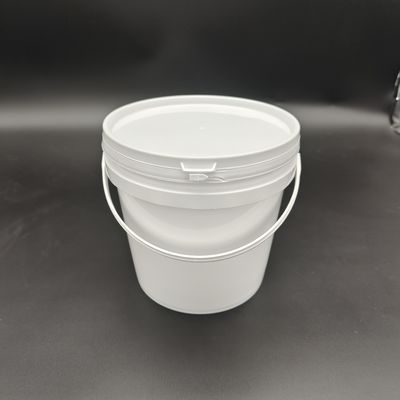 PPE HDPE リサイクル可能な食品用プラスチックバケツ 1L-5L 容量 酸とアルカリ耐性