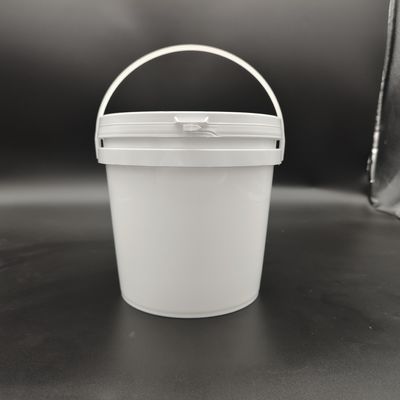 PPE HDPE リサイクル可能な食品用プラスチックバケツ 1L-5L 容量 酸とアルカリ耐性