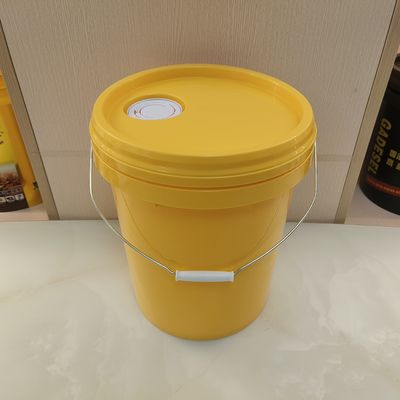 18L 4.8 ガロン 5 ガロン プラスチック ペイント 黄色い バケツ 高温耐性