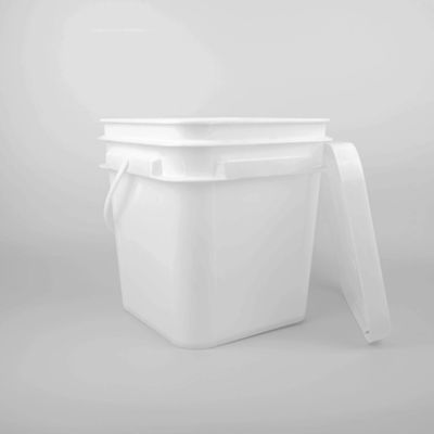 衝撃耐性 スクエア プラスチックバケツ 食品グレード 蓋をスナップ