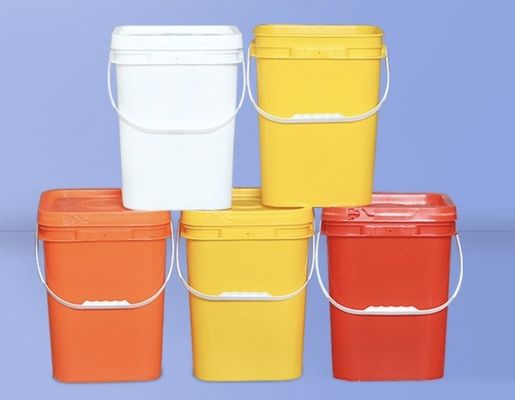 2 ポンド 広形 食品 貯蔵 蓋付き プラスチック バケツ IML 装飾