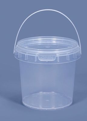 蓋とハンドル付きの積み重ねられるプラスチック製PP食品貯蔵バケツ