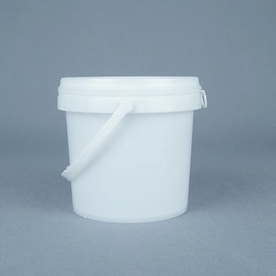 キッチン 20L 白いプラスチック 蓋付き 積み立てられる 食品バケツ