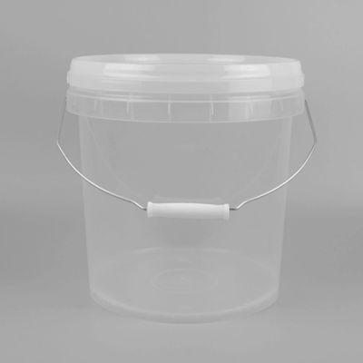 スナップ 蓋 透明 プラスチック バケツ 5 ガロン メタル ハンドル