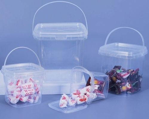 透明 透明 5 ガロン バケツ 透明 貯蔵 バケツ 庭