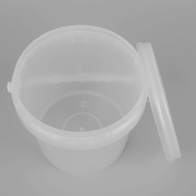 滑らかな表面 5 ガロン 透明なプラスチックバケツ IML装飾