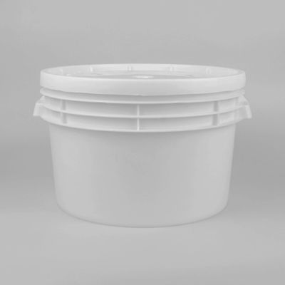 リサイクル可能 5ガール 70ml 食品安全桶 ホワイト FDA 承認