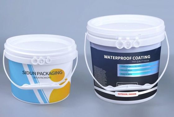 液体包装ソリューションのためのリサイクル可能な20リットルのプラスチック塗料バケツ