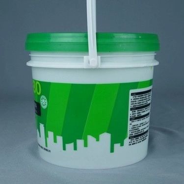 18l 丸いプラスチック塗料バケツ ハンドル付き IML 装飾