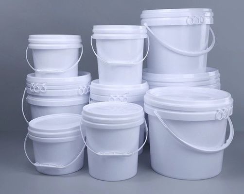 耐腐蝕 大型丸型プラスチック塗料バケツ 厚さ1.4mm