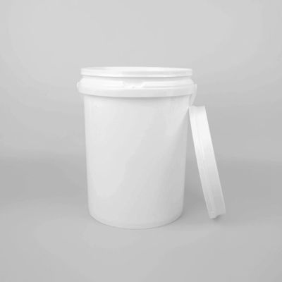 漏れ防止 再利用可能 大型丸い1ガロン 蓋付きプラスチック塗料バケツ