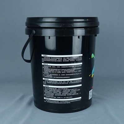 OEM ODM 5 ガロンプラスチックバケツ 蓋付き 黒 5 ガロンバケツ