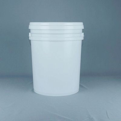 BPAフリー 白色5ガロン 化学粉末の蓋付きプラスチックバケツ