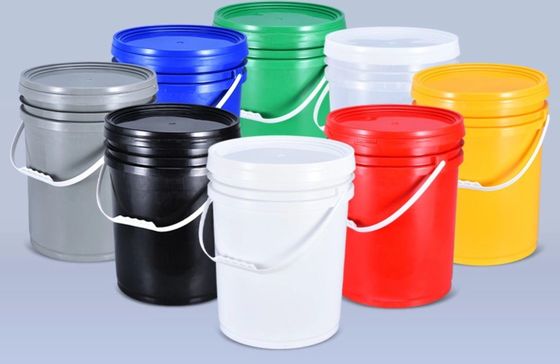 IML 装飾 化学水桶 5 ガロン 白いプラスチック水桶 腐食