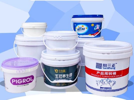 重複使用可能な化学用バケツ 高化学耐性のある5ガロン用バケツ