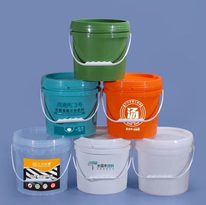 OEM ODMHdpe 5ガロン エルゴノミックグリップ付きプラスチックバケツ