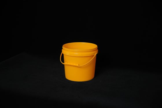 食品や塗料の保管用のハンドル付き,BPAのない再利用可能なプラスチックバケツ
