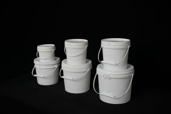 多用途保管用の蓋付き 20L プラスチック食品バケツ
