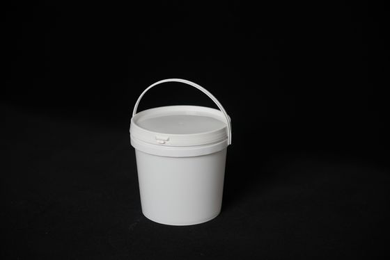 漏れ防止蓋付きの丸いプラスチック貯蔵バケツ