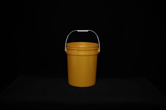 食品や塗料の保管用のハンドル付き,BPAのない再利用可能なプラスチックバケツ