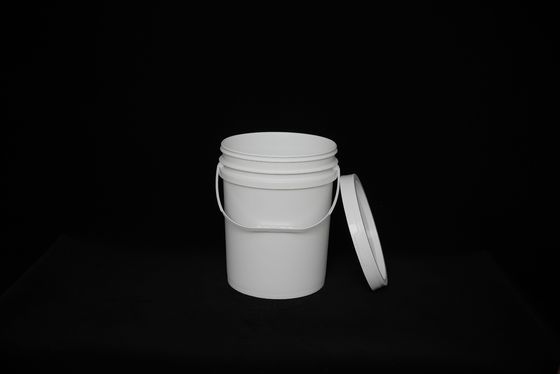 多用途保管用の蓋付き 20L プラスチック食品バケツ
